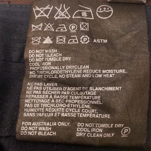 Prada Dress Pant In Aubergine / Brown Tone size M - Picture 5 of 13